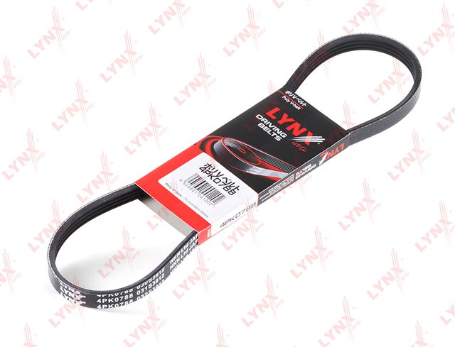 Приводной ремень поликлиновой LYNXauto для Honda Integra III 1997-2001. Артикул 4PK0788