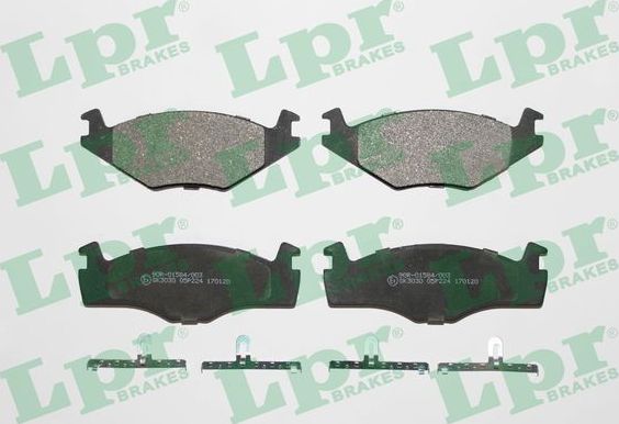 Тормозные колодки LPR. Артикул 05P224