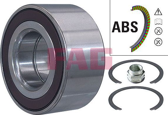 Ступичный подшипник (комплект) Fag. Артикул 713 6063 90