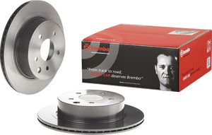 Тормозной диск Brembo UV Coated задний для Nissan X-Trail T32 2013-2025. Артикул 09.8969.21
