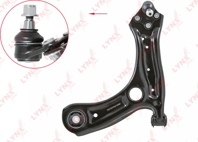 Поперечный рычаг передней подвески LYNXauto. Артикул C5735L