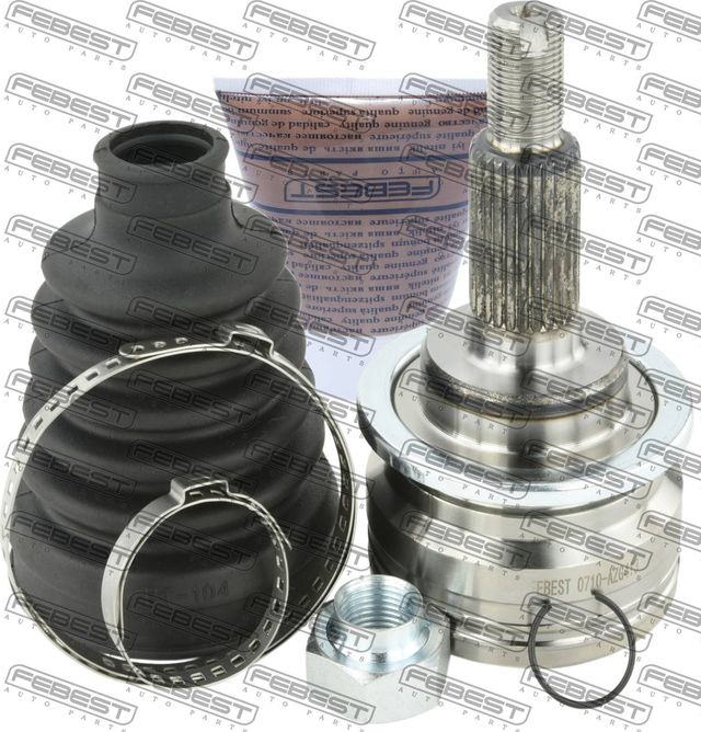 Шрус наружный (граната) Febest передний для Suzuki Splash I 2008-2015. Артикул 0710-AZG413