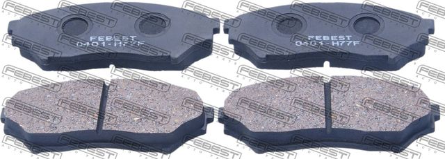 Тормозные колодки Febest. Артикул 0401-H77F