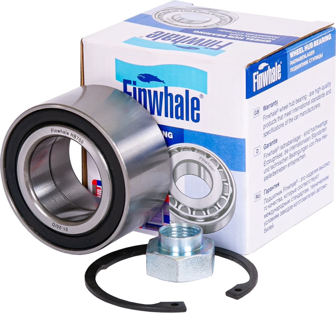 Ступичный подшипник (комплект) Finwhale. Артикул HB750