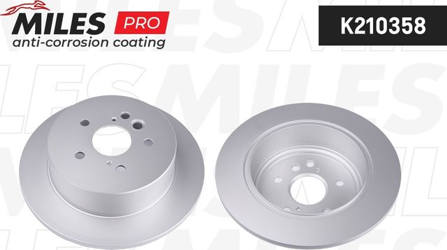 Тормозной диск Miles задний для Chery Tiggo (T11) I 2005-2014. Артикул K210358