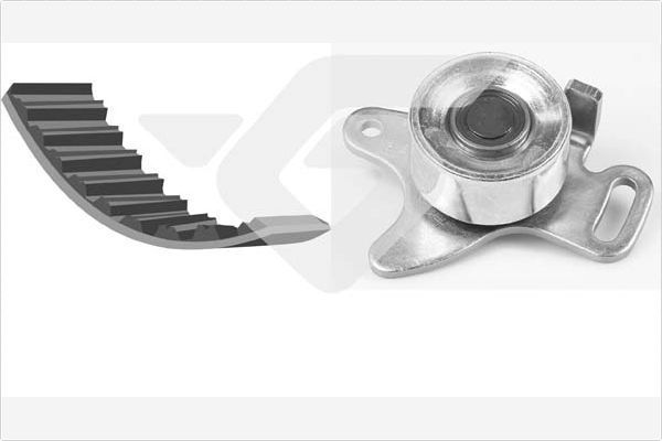 Ремень ГРМ с роликами (комплект) Hutchinson для Renault 21 1987-1993. Артикул KH 128