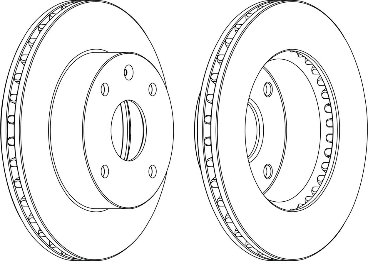 Тормозной диск Ferodo Premier. Артикул DDF1257C