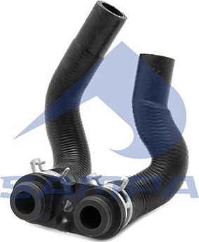 Патрубок радиатора (системы охлаждения) Sampa для Mercedes-Benz Axor 2002-2004. Артикул 210.065