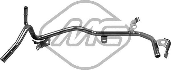 Патрубок радиатора (системы охлаждения) Metalcaucho для Peugeot 4007 2007-2013. Артикул 30143