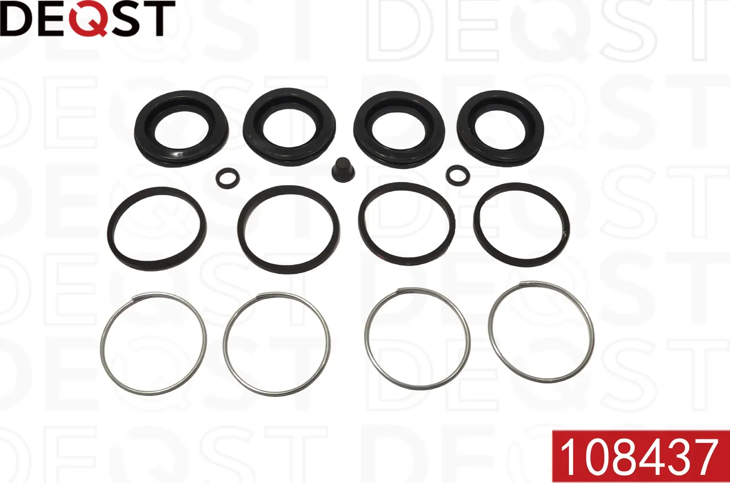 емкомплект тормозного суппорта переднего (для поршня O 40 mm, суппорт Sumitomo). (Deqst). Артикул 108437