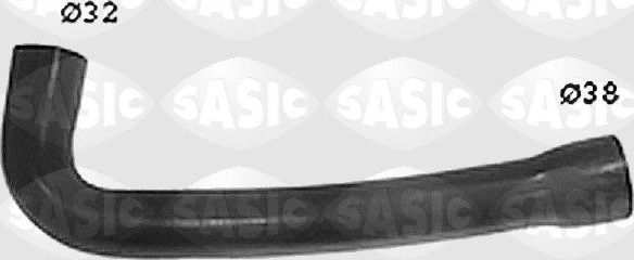 Патрубок радиатора (системы охлаждения) Sasic. Артикул SWH4177