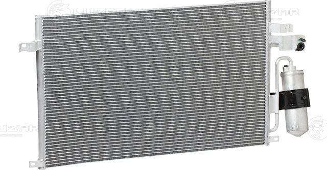 Радиатор кондиционера (конденсатор) Luzar для Chevrolet Epica I 2005-2011. Артикул LRAC 0576