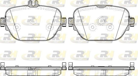 Тормозные колодки RoadHouse. Артикул 21725.08