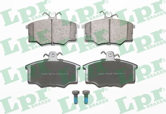 Тормозные колодки LPR. Артикул 05P188