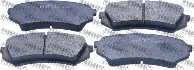Тормозные колодки Febest. Артикул 0101-UZJ100R