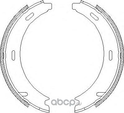 Тормозные колодки Remsa задние для Mercedes-Benz C-Класс I (W202) 1998-2000. Артикул 4094.00