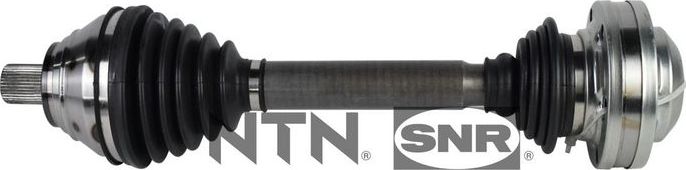Полуось (привод в сборе, приводной вал) NTN / SNR передняя передняя левая для Audi A3 II (8P) 2006-2012. Артикул DK54.007