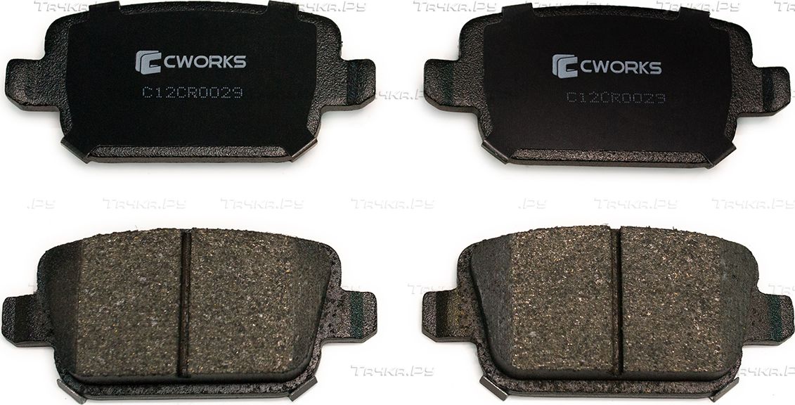 Тормозные колодки Cworks задние для Ford Kuga I 2008-2012. Артикул C12CR0029