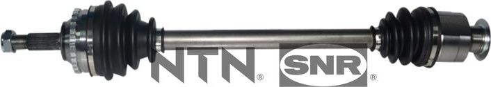 Полуось (привод в сборе, приводной вал) NTN / SNR. Артикул DK55.256
