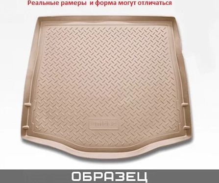 Коврик Норпласт для багажника Lada Largus универсал (5 мест) 2012-2026 Бежевый. Артикул NPA00-T94-551-B