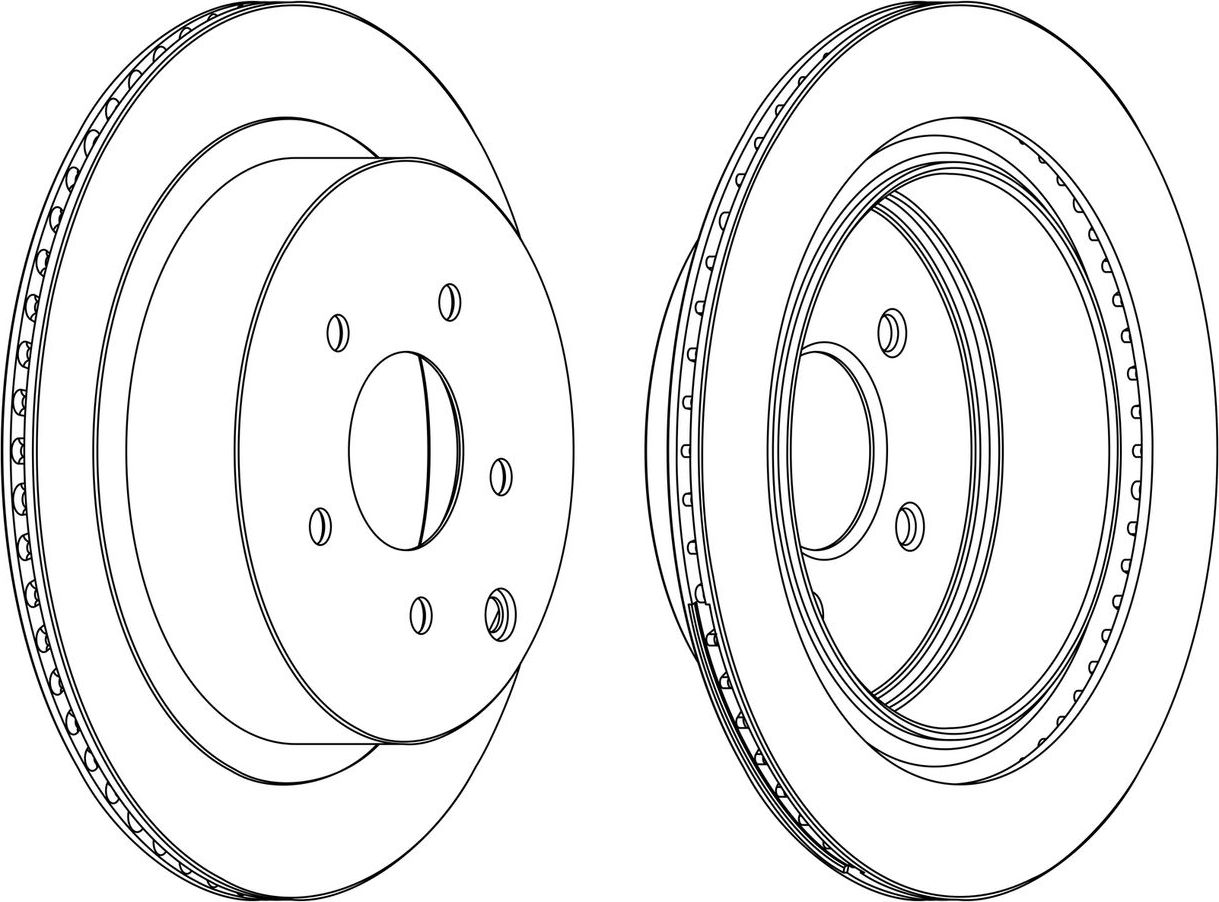 Тормозной диск Ferodo Premier. Артикул DDF1506C