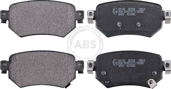 Тормозные колодки ABS задние для Mazda 6 III (GJ) 2012-2026. Артикул 35142