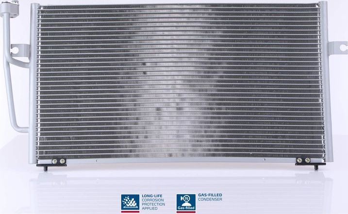 Радиатор кондиционера (конденсатор) Nissens (алюминий). Артикул 94305