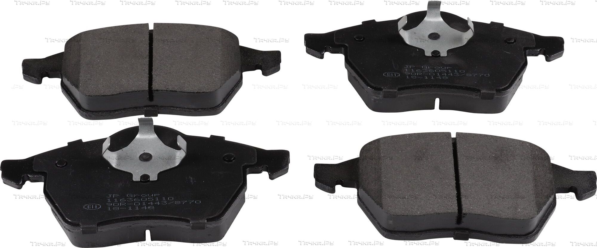 Тормозные колодки JP Group передние для Audi TT I (8N) 1998-2006. Артикул 1163605110