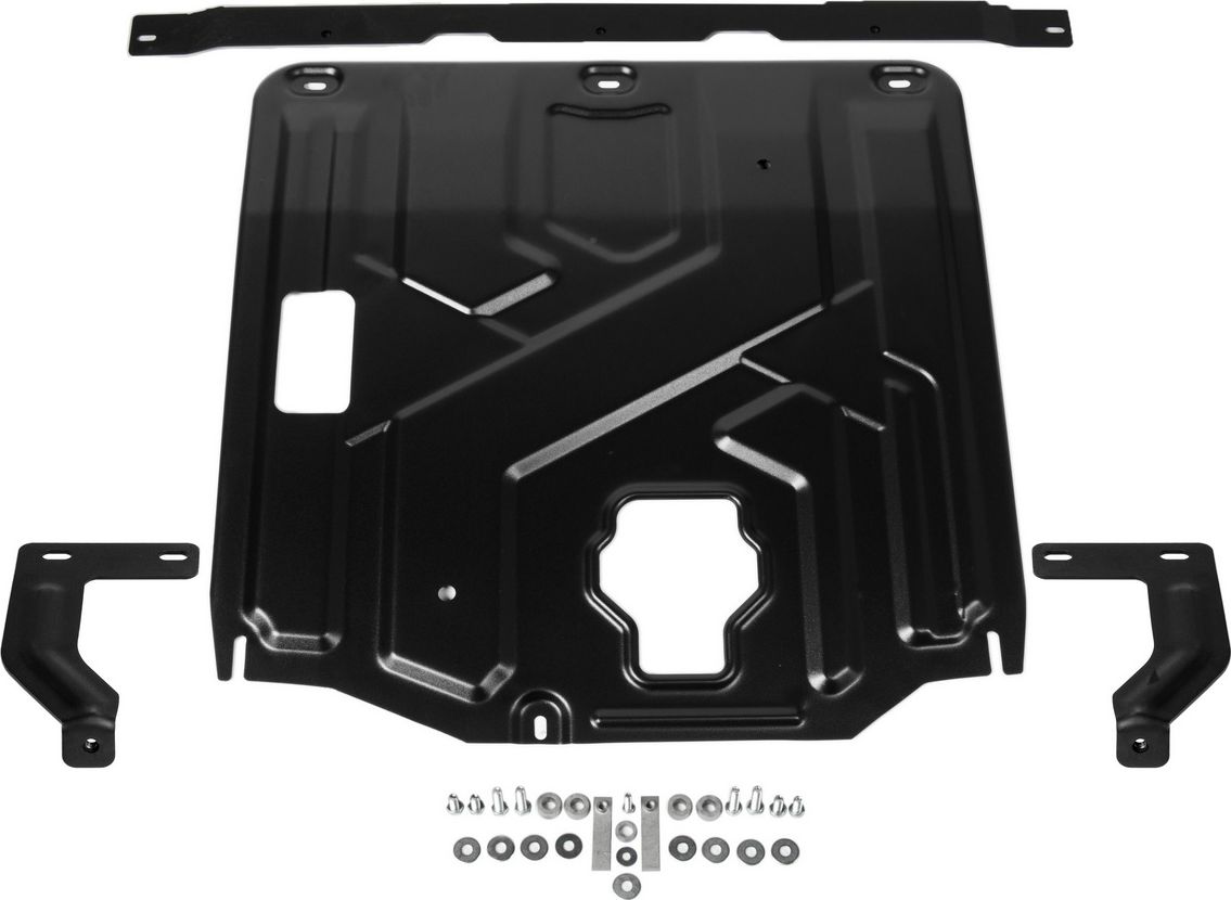 Защита AutoMax для картера и КПП Kia Ceed III поколение рестайлинг хэтчбек, универсал 2021-2026. Артикул AM.2382.2