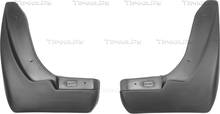Брызговики Norplast передняя пара для Jac JS4 2021-2026. Артикул NPL-Br-38-20F-2