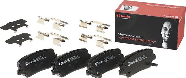 Тормозные колодки Brembo PRIME LINE задние для Kia Stinger I 2017-2026. Артикул P 30 104