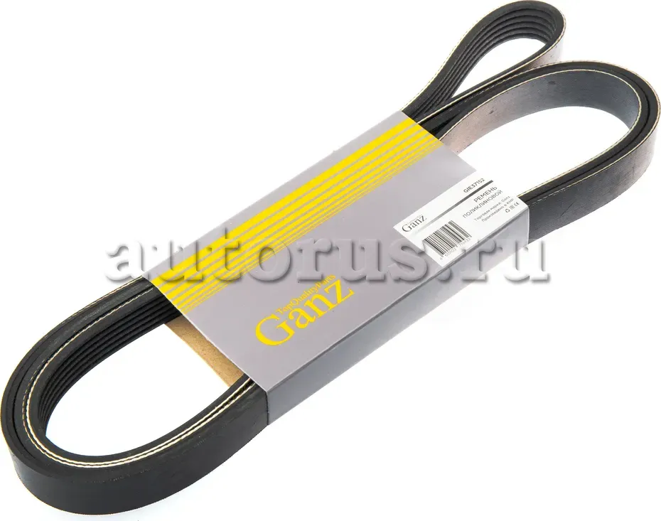 Ремень поликлиновый 6PK2075 (Ganz). Артикул GIE37152