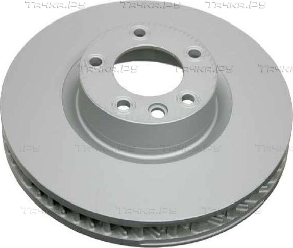 Тормозной диск Zimmermann Coat Z передний правый для Porsche Cayenne II (958) 2010-2014. Артикул 600.3248.20