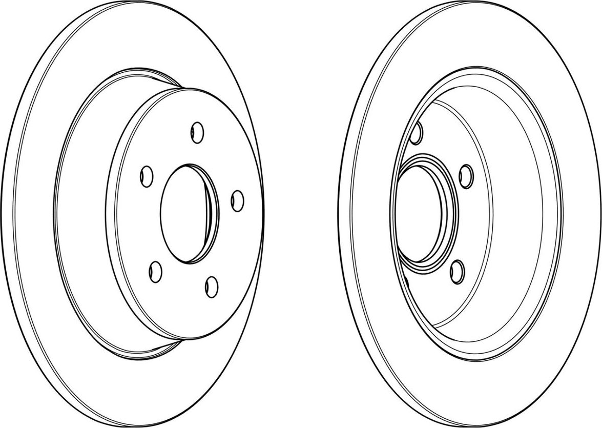 Тормозной диск Ferodo Premier. Артикул DDF2058C
