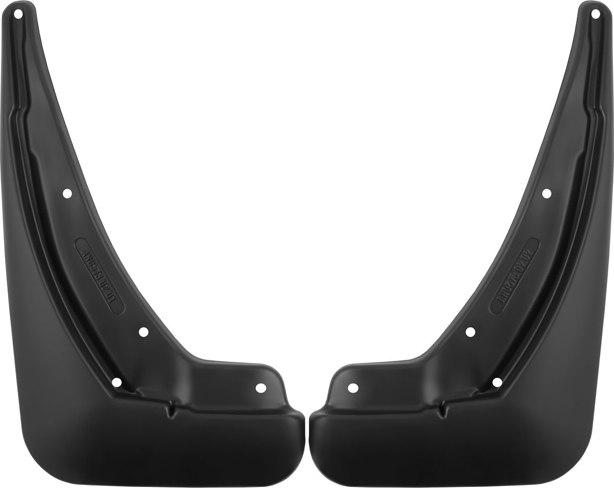 Брызговики REIN Стандарт задняя пара для Jetta VS7 2023-2026. Артикул REIN.AN0573.E3