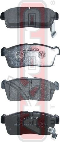 Тормозные колодки Akyoto Packing AKYOTO передние для Daihatsu Sirion I (M1) 2000-2005. Артикул AKD-9443