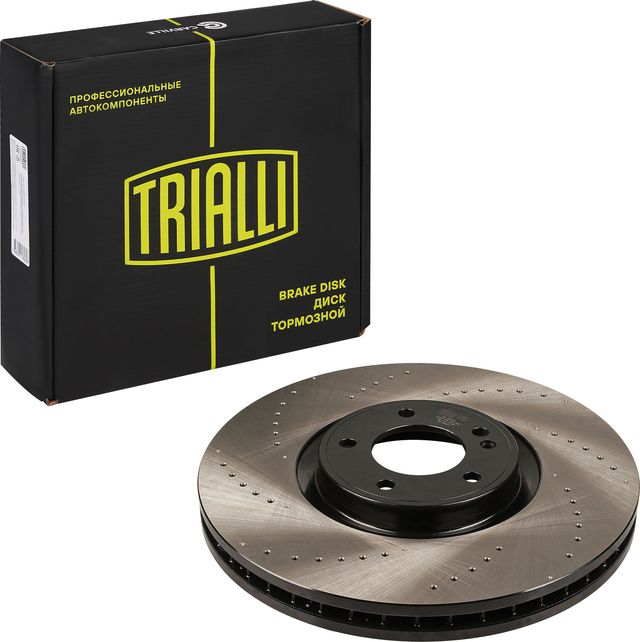 Тормозной диск Trialli передний для Mercedes-Benz G-Класс W463 II 2018-2026. Артикул DF 190215