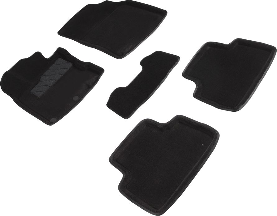 Коврики Seintex 3D ворсовые для салона Nissan Qashqai II 2013-2026. Артикул 85870