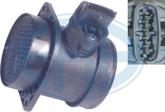 Датчик массового расхода воздуха (ДМРВ) Era (PBT (полибутилентерефталат)). Артикул 558162