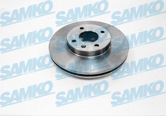 Тормозной диск Samko передний для Chevrolet Aveo II 2011-2015. Артикул D4002V