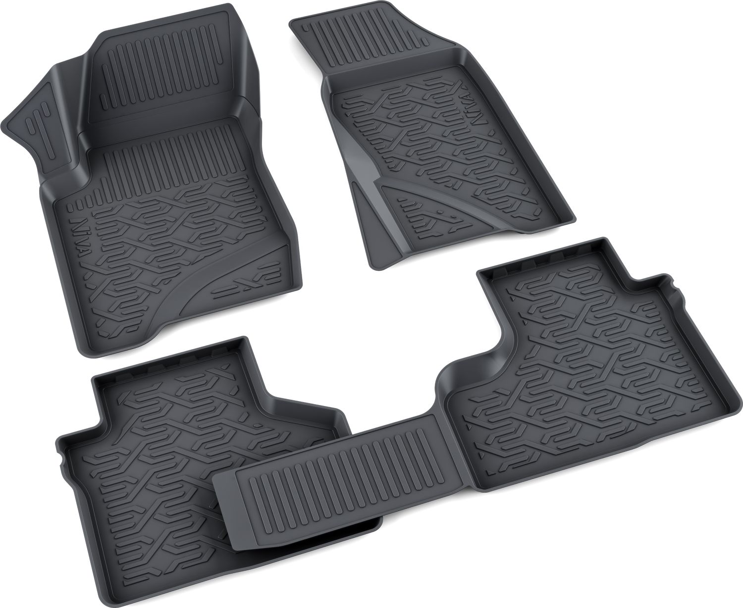 Коврики в салон Mile для Lada Niva Travel 2020-2026. Артикул 1030411