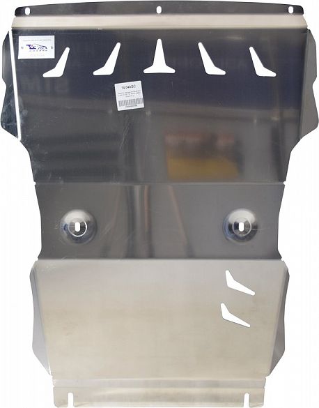 Защита алюминиевая АВС-Дизайн для картера Mitsubishi L200 2006-2015. Артикул 14.04ABC