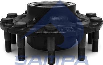 Ступица колеса Sampa задняя для Volvo  FMX 1998-2005. Артикул 032.330