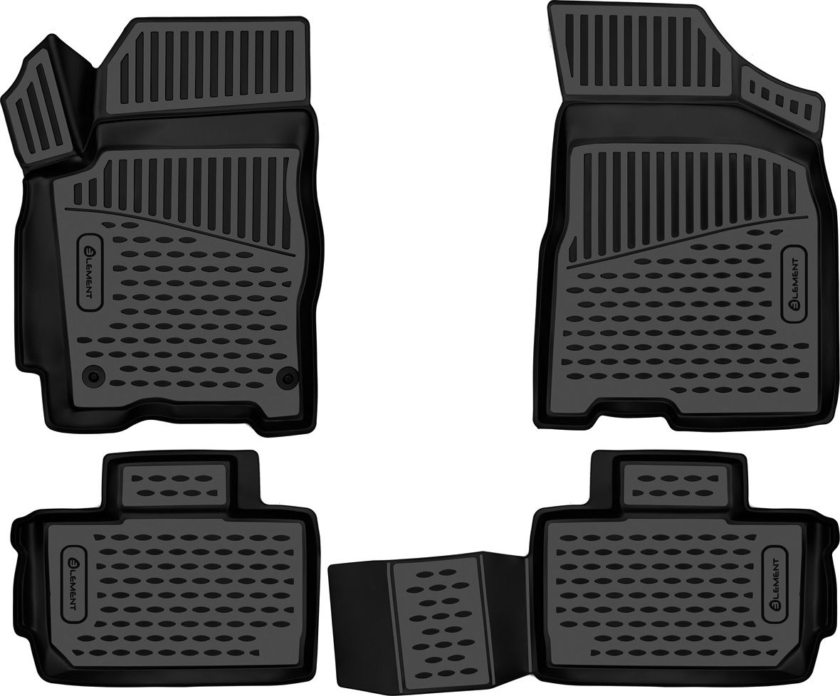 Коврики 3D Element для салона Chery Tiggo 2 2017-2026. Артикул ELEMENT3D6323210