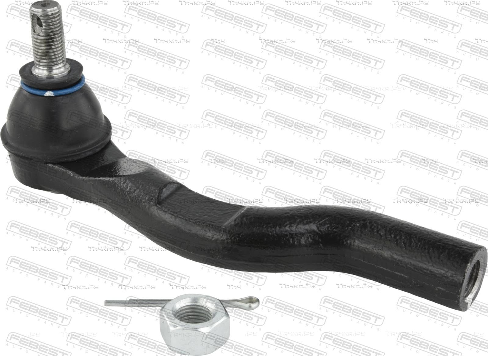Наконечник рулевой тяги Febest левый для Honda CR-V III 2006-2012. Артикул 0321-RWLH