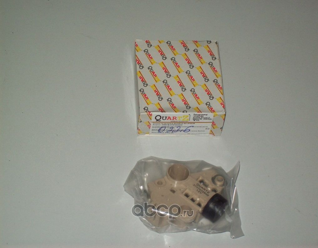 Регулятор напряжения генератора (Quartz). Артикул QZ3737022600