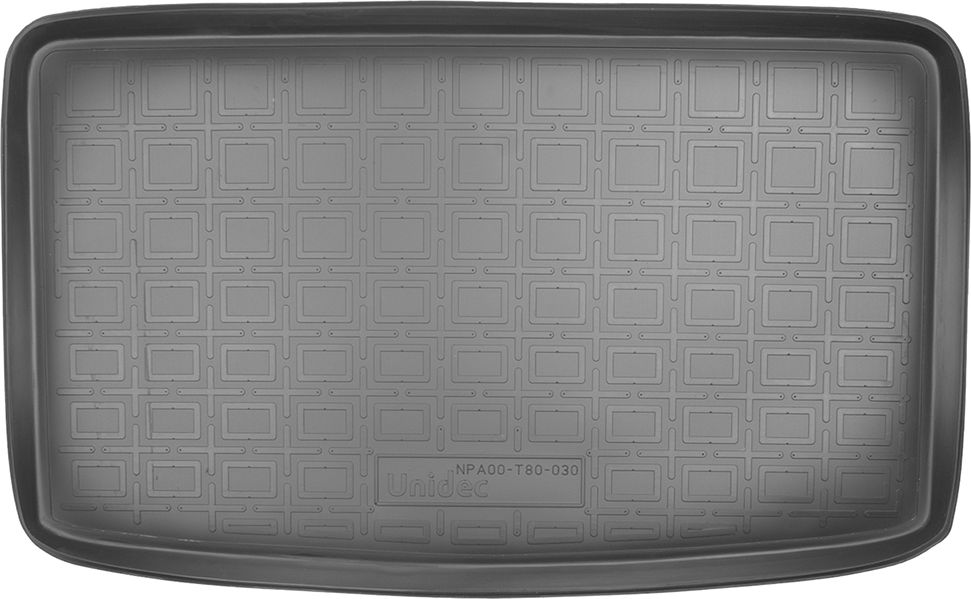 Коврик Норпласт для багажника Seat Alhambra II (7 мест сложенный 3-й ряд) 2010-2026. Артикул NPA00-T80-030-1
