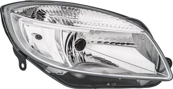 Фара передняя основная Hella правая для Skoda Fabia II 2006-2010. Артикул 1ED 247 025-221