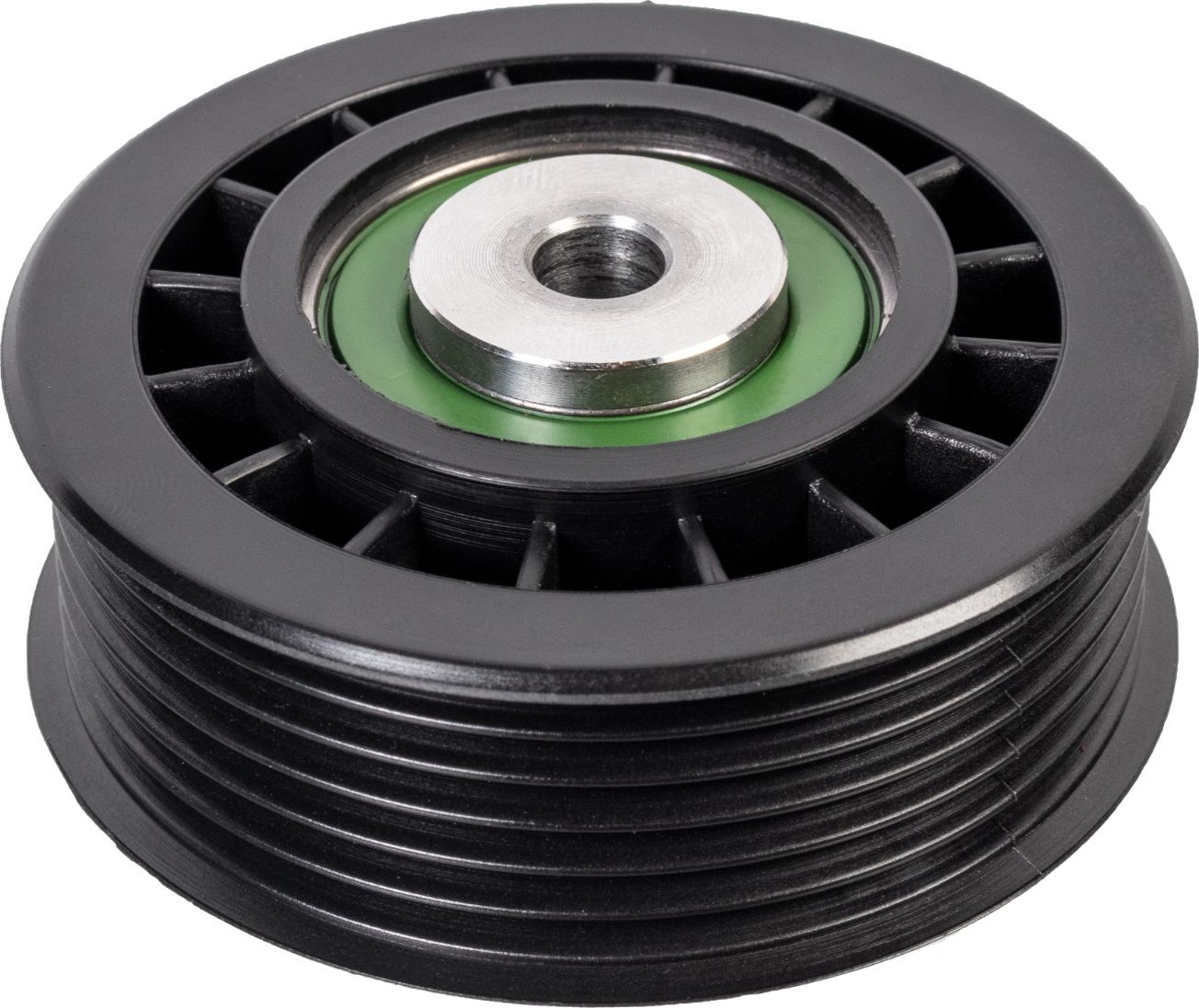 Направляющий (ведущий) ролик приводного поликлинового ремня Febi Bilstein (полимерный материал). Артикул 02248