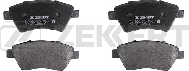 Тормозные колодки Zekkert передние для Renault Grand Scenic II 2004-2005. Артикул BS-2826